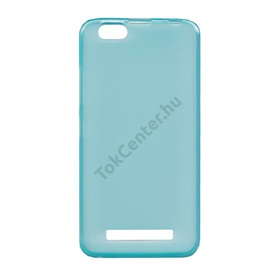 Lenovo A2020 (Vibe C) Telefonvédő gumi / szilikon (fényes keret) KÉK