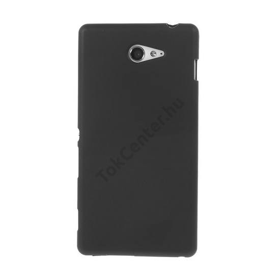 Sony Xperia M2 (D2303) Telefonvédő gumi / szilikon FEKETE