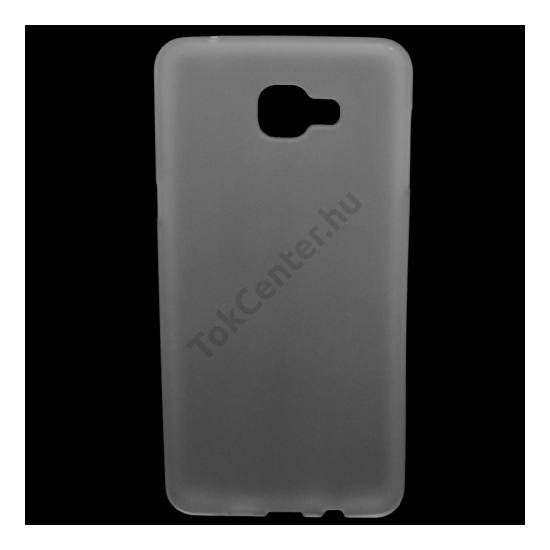 Samsung Galaxy A9 (2016) (SM-A910) Telefonvédő gumi / szilikon (fényes keret) ÁTLÁTSZÓ