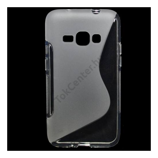 Samsung Galaxy J1 (2016) (SM-J120) Telefonvédő gumi / szilikon (S-line) ÁTLÁTSZÓ