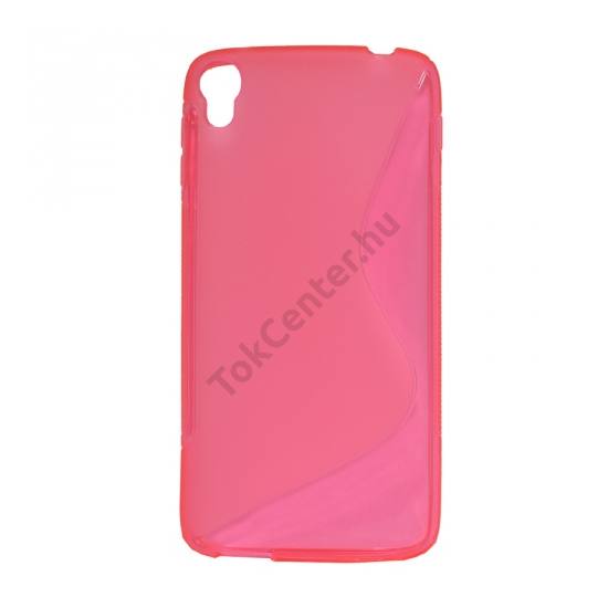 Alcatel Idol 3 5.5`` (OT-6045Y) Telefonvédő gumi / szilikon (S-line) RÓZSASZÍN