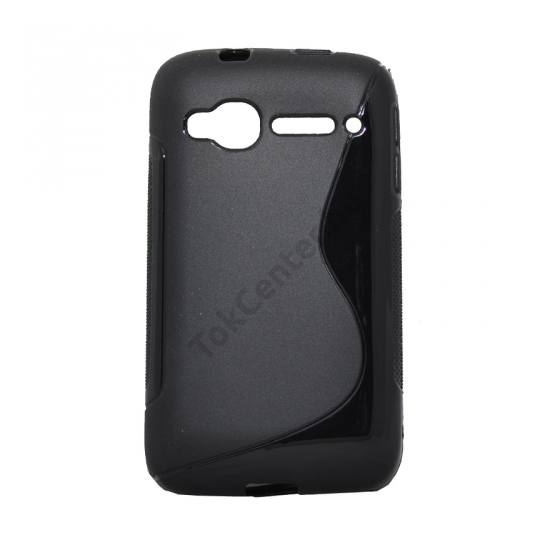 Alcatel Pop D1 (OT-4018D) Telefonvédő gumi / szilikon (S-line) FEKETE