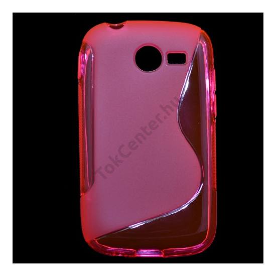 Samsung Galaxy Pocket 2 (SM-G110H) Telefonvédő gumi / szilikon (S-line) RÓZSASZÍN