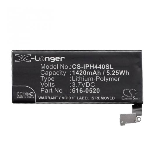 Apple iPhone 4 Akku 1420 mAh LI-Polymer (belső akku, beépítése szakértelmet igényel!)