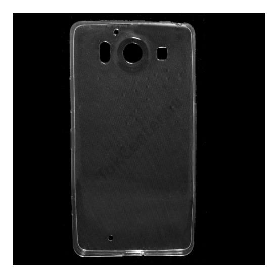 Microsoft Lumia 950 Telefonvédő gumi / szilikon (ultravékony) ÁTLÁTSZÓ