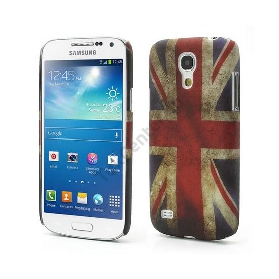 Samsung Galaxy S IV. mini (GT-I9190) Műanyag telefonvédő (zászlóminta) BRIT/ ANGOL