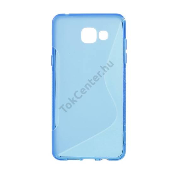 Samsung Galaxy A5 (2016) (SM-A510F) Telefonvédő gumi / szilikon (S-line) KÉK