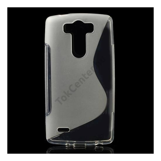 LG G3 S (D722) Telefonvédő gumi / szilikon (S-line) ÁTLÁTSZÓ