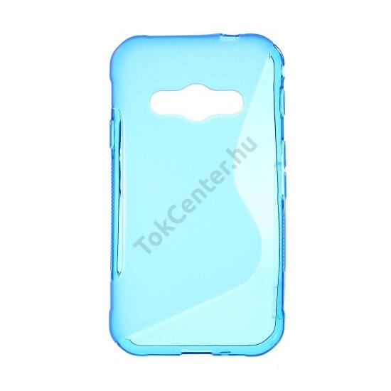 Samsung Galaxy Xcover 3 (SM-G388) Telefonvédő gumi / szilikon (S-line) KÉK