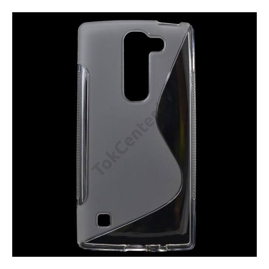 LG Spirit (C70) Telefonvédő gumi / szilikon (S-line) ÁTLÁTSZÓ