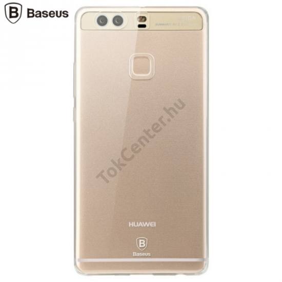 Huawei P9 Plus BASEUS AIR telefonvédő gumi / szilikon (0.6 mm, ultravékony, porálló) ÁTLÁTSZÓ