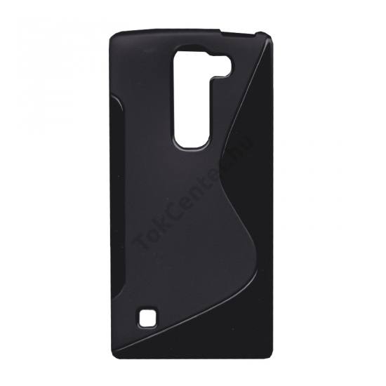 LG Spirit (C70) Telefonvédő gumi / szilikon (S-line) FEKETE