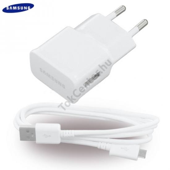 Hálózati töltő USB aljzat (ECB-DU4AWE kábel, 5V / 1000mA) FEHÉR