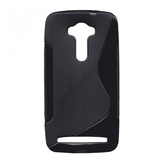 Asus Zenfone 2 Laser (ZE550KL) Telefonvédő gumi / szilikon (S-line) FEKETE