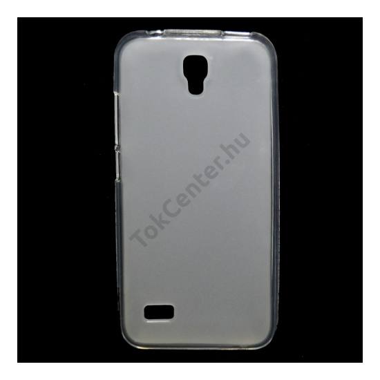 Huawei Y5 (Y560) Telefonvédő gumi / szilikon (fényes keret) ÁTLÁTSZÓ