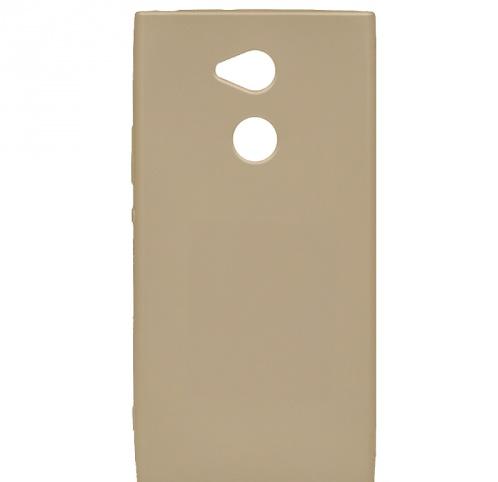 SAMSUNG Galaxy J3 (2017) SM-J330 EU Telefonvédő gumi / szilikon (matt) ARANY	