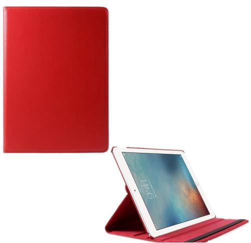 APPLE IPAD Pro 12.9 (2017) Tok álló, bőr (FLIP, asztali tartó funkció, 360°-ban forgatható) PIROS	