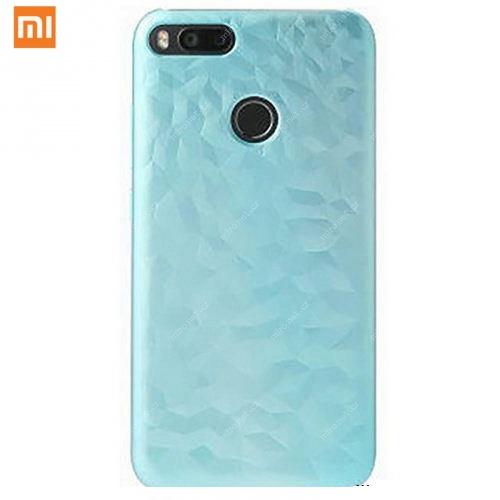 XIAOMI Mi A1 Műanyag telefonvédő (3D hatás) KÉK	