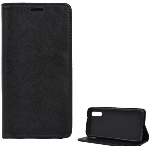 HUAWEI P20 Pro Tok álló, bőr (FLIP, oldalra nyíló, asztali tartó funkció) FEKETE	