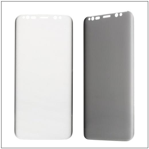 SAMSUNG Galaxy S9 Plus (SM-G965) ENKAY képernyővédő fólia (1db, 3D full cover,íves, edzett üveg, betekintés elleni védelem, 9H, 0.26mm vékony) ÁTLÁTSZÓ	