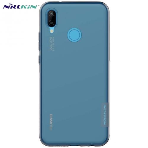 HUAWEI P20 Lite NILLKIN NATURE telefonvédő gumi / szilikon (0.6 mm, ultravékony) FÜSTSZÍNŰ	