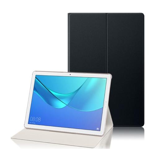 HUAWEI MediaPad M5 10.8 LTE /HUAWEI MediaPad M5 10.8 WIFI Tok álló, bőr (aktív flip, oldalra nyíló, asztali tartó funkció) FEKETE	