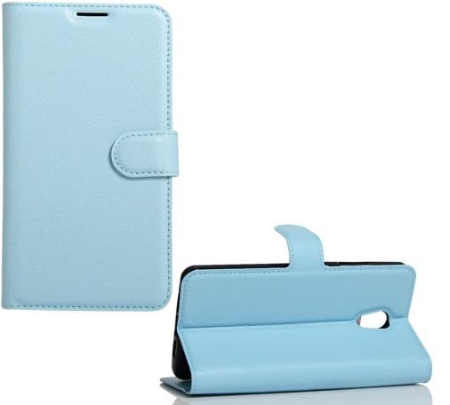 SONY Xperia L2 (H4311) Tok álló, bőr (FLIP, oldalra nyíló, asztali tartó funkció) KÉK	