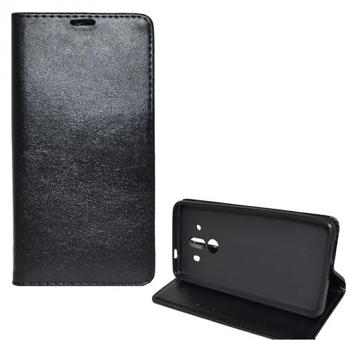 XIAOMI Redmi 5A Tok álló, bőr (FLIP, oldalra nyíló, asztali tartó funkció) FEKETE	