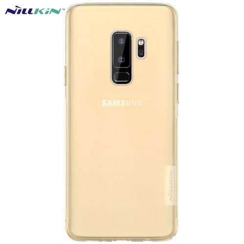 SAMSUNG Galaxy S9 Plus (SM-G965) NILLKIN NATURE telefonvédő gumi / szilikon (0.6 mm, ultravékony) BARNA	