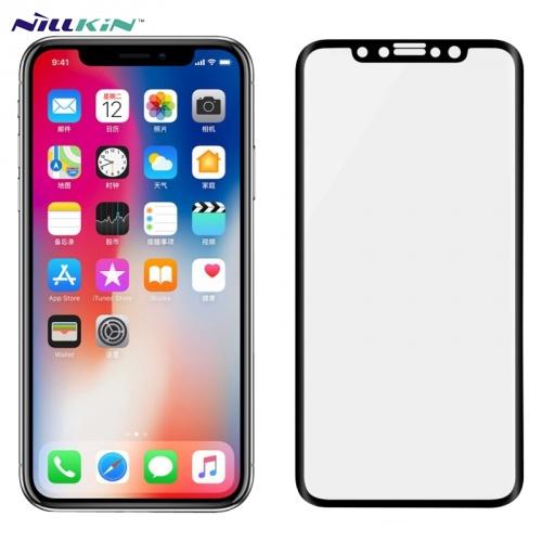 Apple iPhone 11 Pro /Apple iPhone X 5.8 /Apple iPhone XS 5.8 NILLKIN AP+PRO képernyővédő üveg (3D, full glue, íves, teljes felületén tapad, ultravékony, 0.23mm, 9H) FEKETE