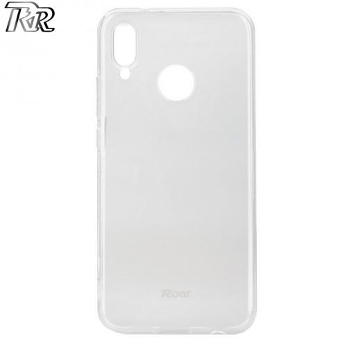 HUAWEI P20 Lite ROAR ALL DAY telefonvédő gumi / szilikon (matt) ÁTLÁTSZÓ	