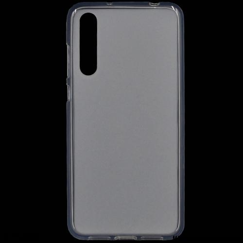 HUAWEI P20 Pro Telefonvédő gumi / szilikon (matt, fényes keret) ÁTLÁTSZÓ	