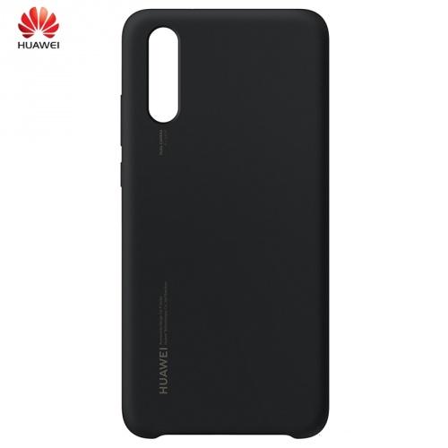 HUAWEI P20 Telefonvédő gumi / szilikon FEKETE	