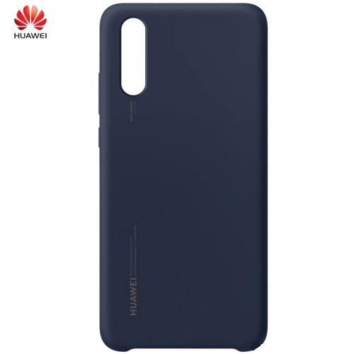 HUAWEI P20 Telefonvédő gumi / szilikon SÖTÉTKÉK	