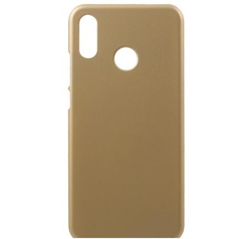 HUAWEI P20 Lite Műanyag telefonvédő (gumírozott) ARANY	