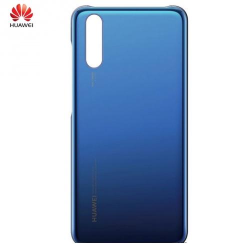 HUAWEI P20 Műanyag telefonvédő (ultravékony, 0.8 mm) SÖTÉTKÉK	