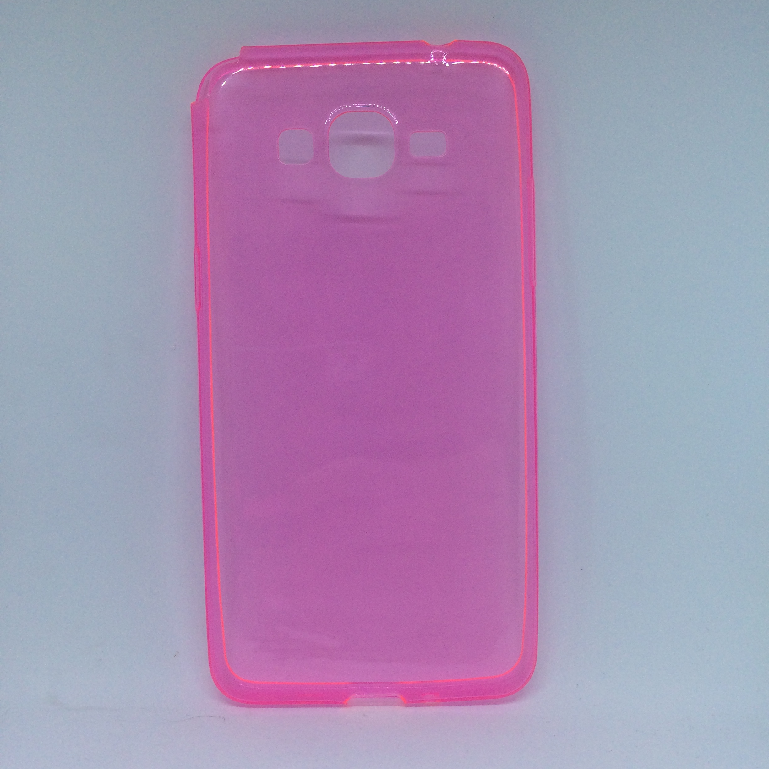 SAMSUNG Galaxy J3 (2016) SM-J320 Telefonvédő gumi / szilikon (ultravékony) PINK