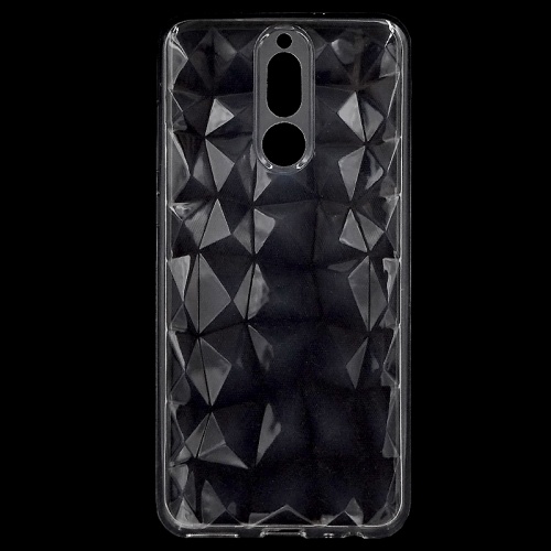 HUAWEI Mate 10 Lite Telefonvédő gumi / szilikon (3D, gyémánt minta) ÁTLÁTSZÓ	