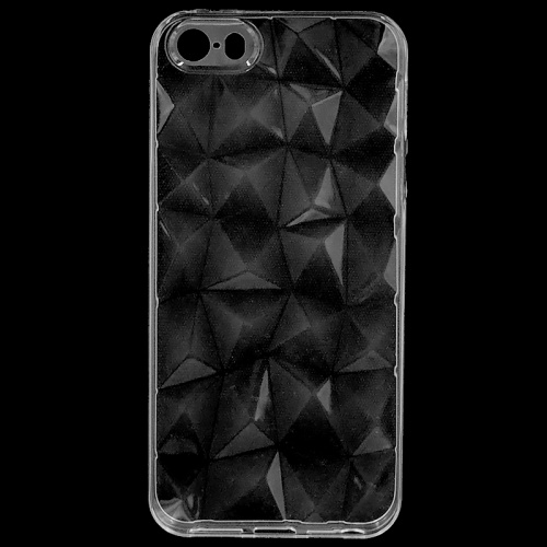 APPLE IPhone 5 /APPLE IPhone 5S /APPLE IPhone SE Telefonvédő gumi / szilikon (3D, gyémánt minta) ÁTLÁTSZÓ	