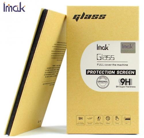 HUAWEI Honor 10 IMAK képernyővédő fólia (1 db-os, 2.5D lekerekített szél, edzett üveg, karcálló, 9H) SÖTÉTKÉK	