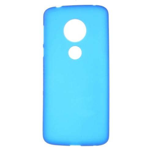 MOTOROLA Moto G6 Play (XT-1922) Telefonvédő gumi / szilikon (matt, fényes keret) KÉK	