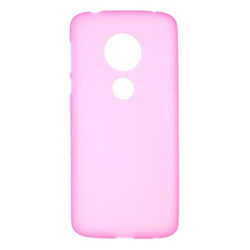 MOTOROLA Moto G6 Play (XT-1922) Telefonvédő gumi / szilikon (matt, fényes keret) RÓZSASZÍN	