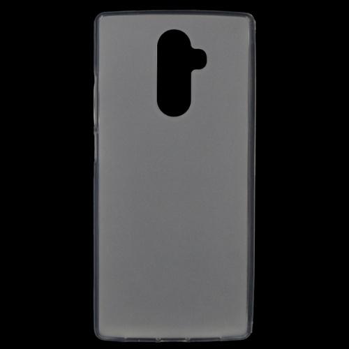 HUAWEI Y7 Prime 2018 (Y7 2018) Telefonvédő gumi / szilikon (matt, fényes keret) ÁTLÁTSZÓ	