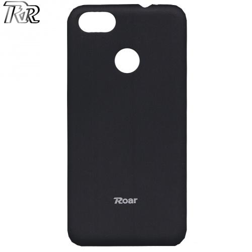 SAMSUNG Galaxy A6+ (2018) SM-A605F ROAR ALL DAY telefonvédő gumi / szilikon (matt) FEKETE	