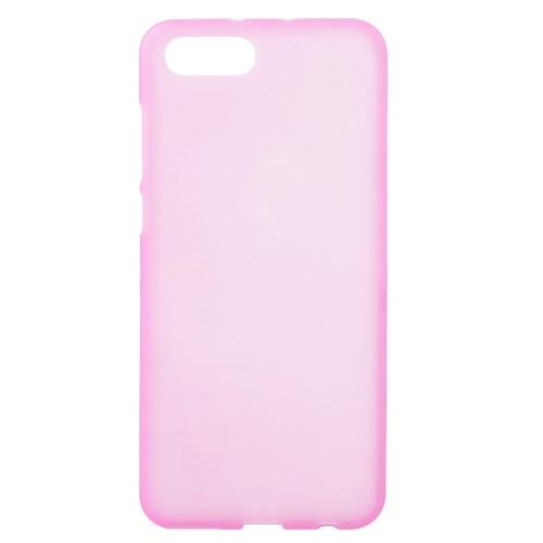 HUAWEI Honor View 10 Telefonvédő gumi / szilikon (matt, fényes keret) RÓZSASZÍN	