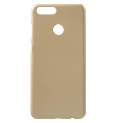 HUAWEI Y7 Prime 2018 (Y7 2018) Műanyag telefonvédő (gumírozott) ARANY	