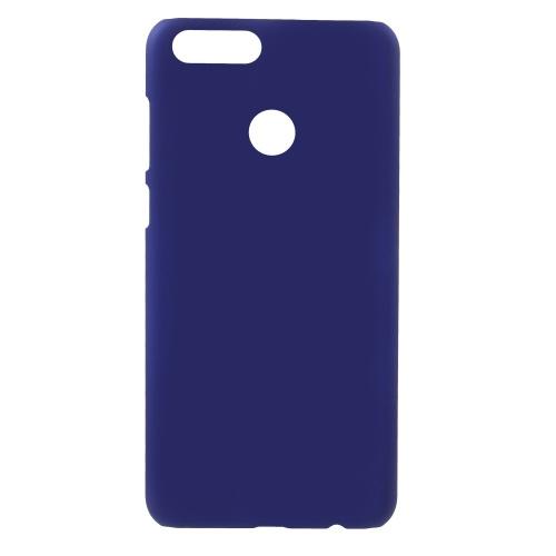 HUAWEI Y7 Prime 2018 (Y7 2018) Műanyag telefonvédő (gumírozott) SÖTÉTKÉK	