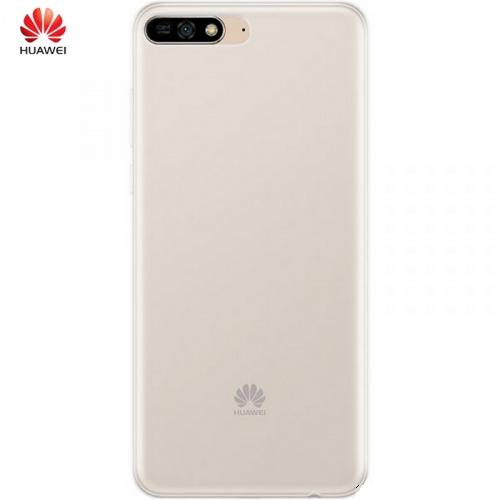 HUAWEI Y6 (2018) Műanyag telefonvédő ÁTLÁTSZÓ	