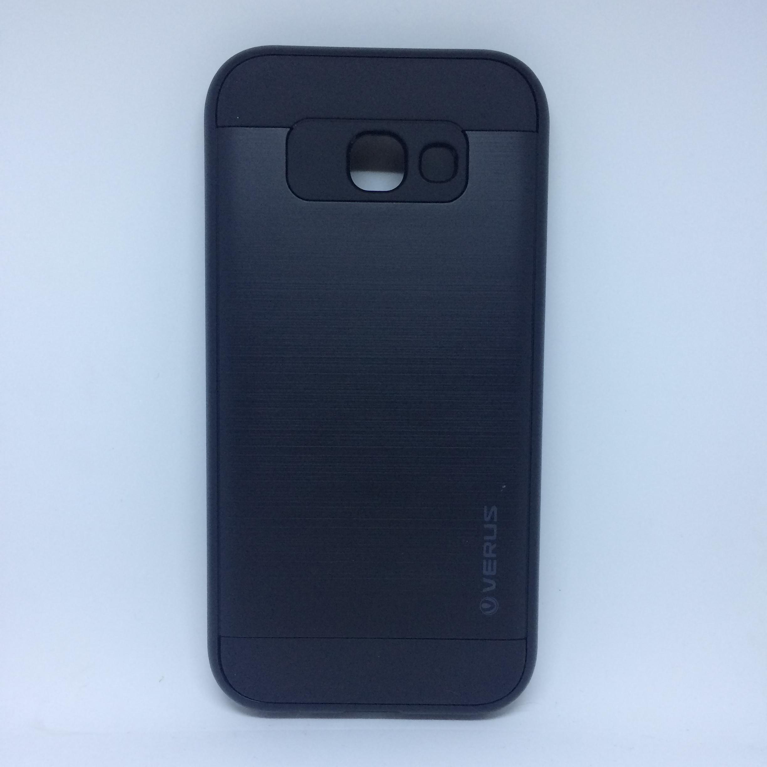 SAMSUNG Galaxy A5 (2017) SM-A520F Defender, Masszív Műanyag Telefonvédő tok, FEKETE