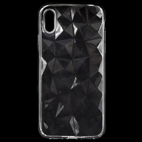 SAMSUNG Galaxy S8 Plus (SM-G955) Telefonvédő gumi / szilikon (3D, gyémánt minta) ÁTLÁTSZÓ	